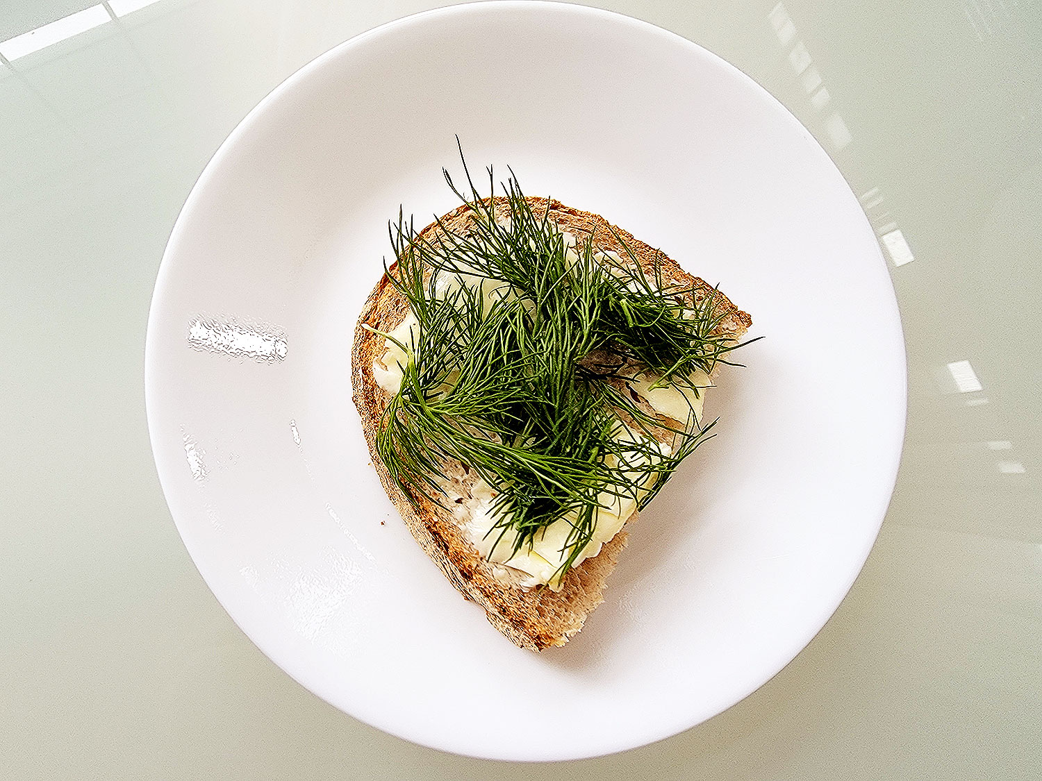 Dill on Rye Sandwich